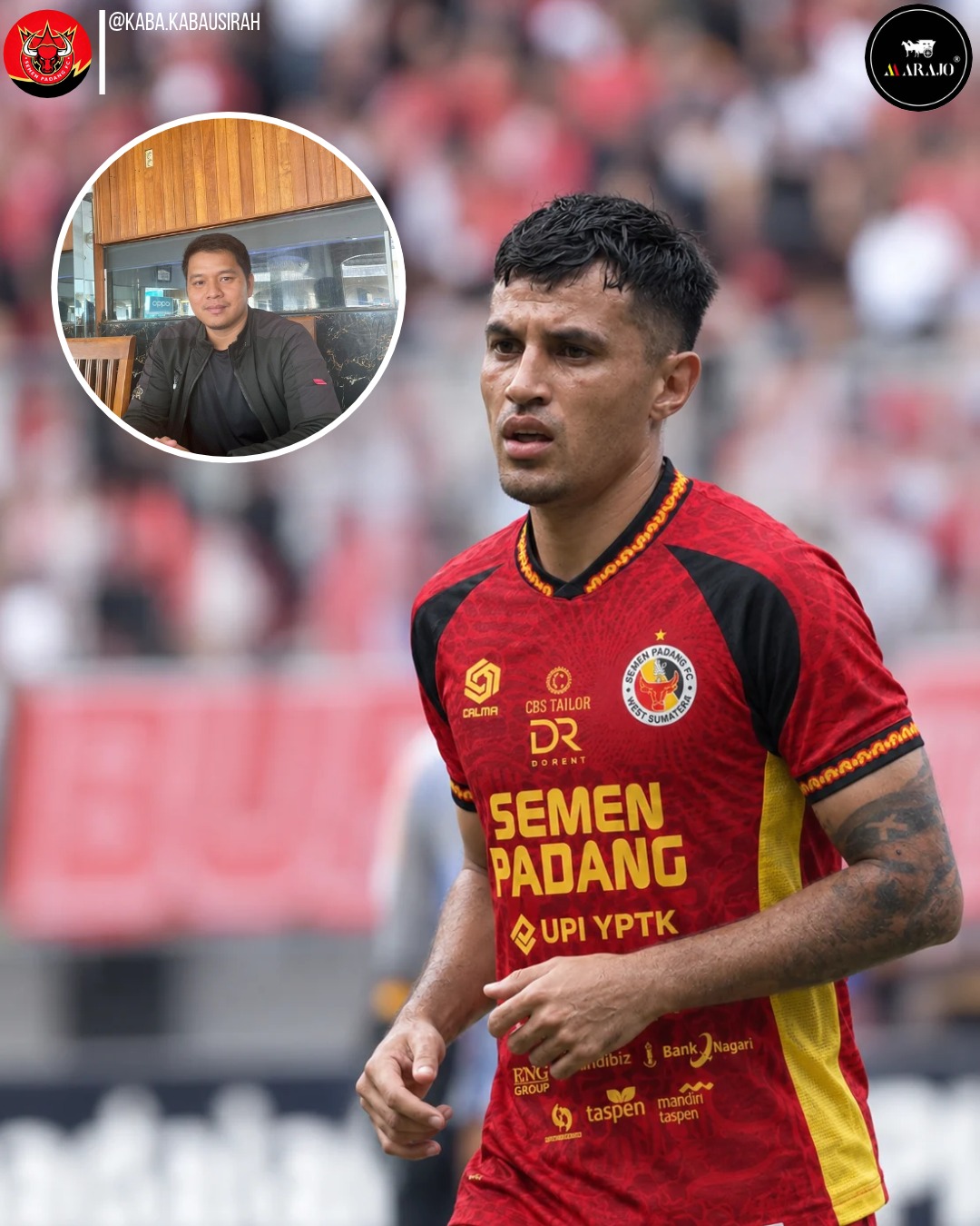 Stefano Lilipaly (Foto: Semen Padang FC)